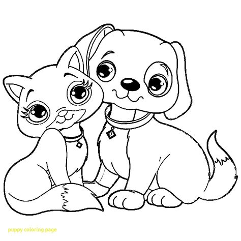 39 Cat Dog Cartoon Coloring Pages | Firka Tein