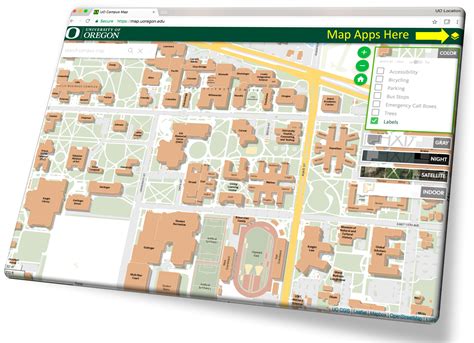 The Campus Map | Safety and Risk Services