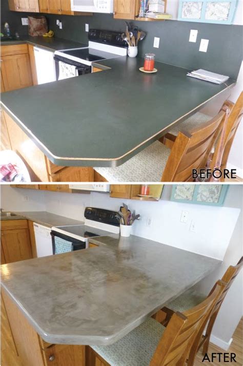 Yay, I Made It!: DIY Concrete Over Laminate Countertops Using Feather ...