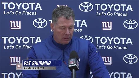 Pat Shurmur recaps Giants win over Washington