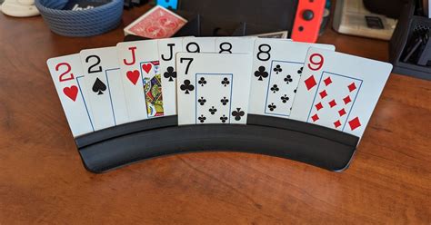 Playing Card Holder by Ryan Ewen | Download free STL model | Printables.com