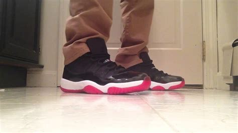 "Featired Fit Vid" Air Jordan Bred 11 Outfit + On Feet - YouTube