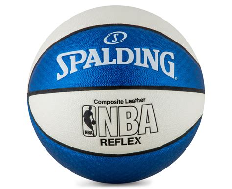 SPALDING NBA Reflex Composite Leather Basketball - Size 7 | Catch.com.au