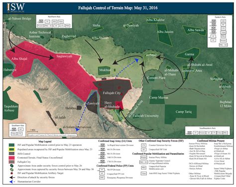 ISW Blog: Fallujah Control of Terrain Map: May 31, 2016