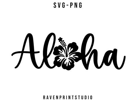 Aloha Svg, Aloha Clip Art, Summer Svg, Hawaiian Svg, Beach Svg, Aloha ...