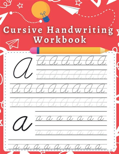 Buy Cursive Handwriting Workbook: Cursive Writing Practice Book to Learn Writing in Cursive ...