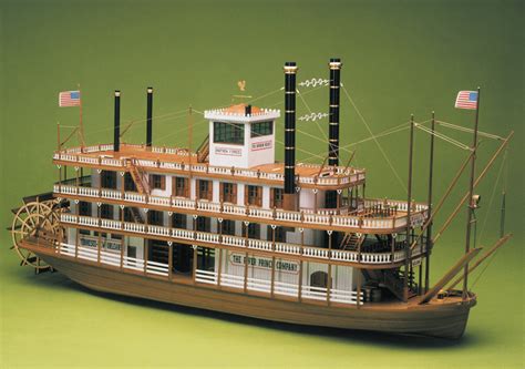 Mississippi Paddle Steam Boat 734 Kit from Sergal Mantua | Hobbies