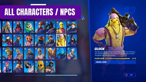 Fortnite Characters With Names