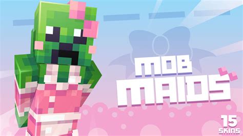 Mob Maids Skin Pack by Ninja Squirrel Gaming (Minecraft Skin Pack ...