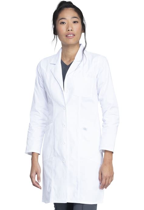 Dickies Professional Whites 37" Lab Coat in White from Dickies Medical