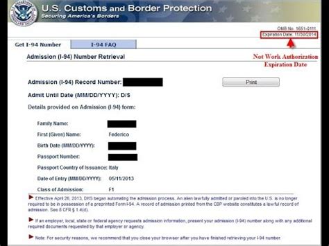 Form I-94 Explained (Arrival/Departure Record) CitizenPath ...