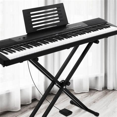 Alpha 88 Keys Electronic Piano Keyboard Electric Holder Music Stand ...
