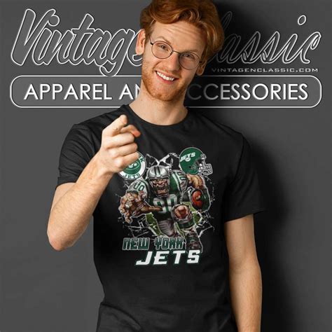 Mascot New York Jets Nfl Football 2023 Shirt - Vintagenclassic Tee