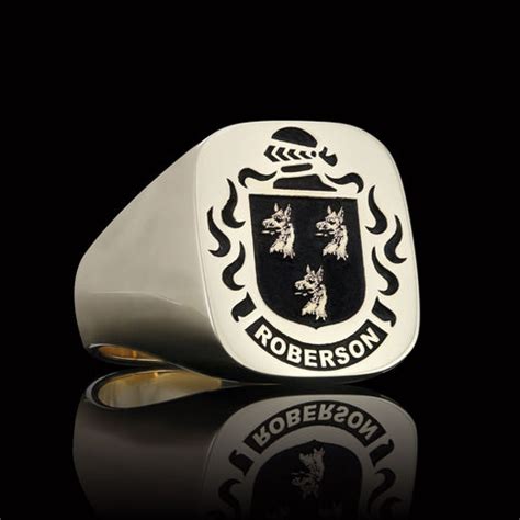 Roberson Family Crest – Heraldic Jewelry