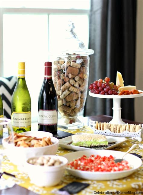 Wine Tasting Happy Hour with Friends - Celebrations at Home