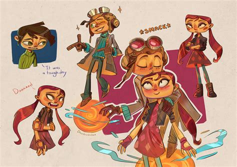 ArtStation - Psychonauts 2 fanart