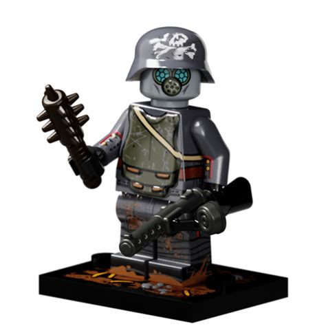 WWI German Stormtrooper - Brickmania Toys