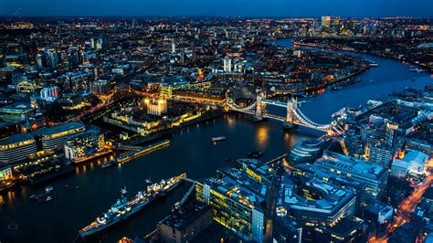 London Skyline by night 4K Wallpaper / Desktop Background | Flickr