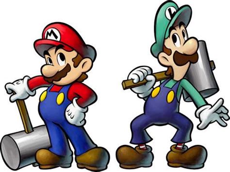 Mario & Luigi: Bowsers inside story (DS) Artwork including enemies ...