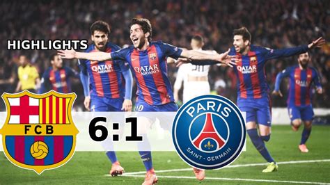 32+ Barca Vs Psg 6-1 Wallpaper Pics