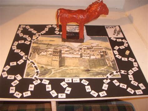 Making an Ancient Greece Game Board to Reinforce Learning | Ancient greece projects, Ancient ...