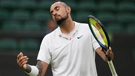 Wimbledon 2021 - 'This isn't grass' - Fuming Nick Kyrgios hits out at ...