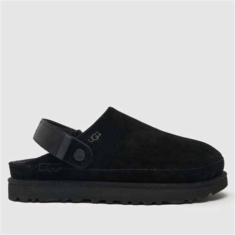 UGG Black Goldenstar Clog Sandals - ShoeFreak