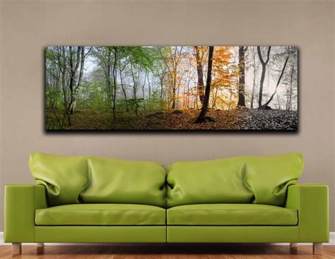 Seasons Art4 Season Wall Artseasons Wall Artlandscape Wall - Etsy