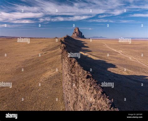 Aerial view shiprock new mexico hi-res stock photography and images - Alamy