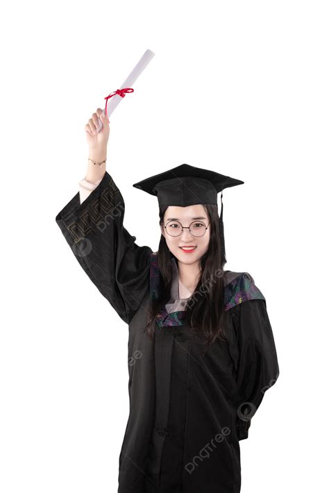 Uniforme De Estudante De Graduação Feminina Na Temporada De Graduação PNG , Licenciatura ...