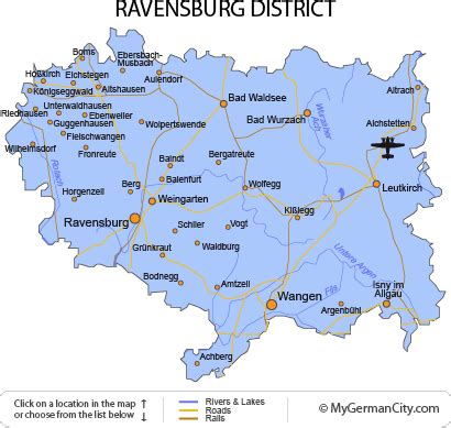 Ravensburg District Is A County Filled With Water