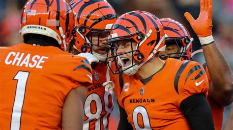 Cincinnati Bengals 2023 list of opponents finalized