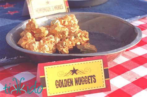 Tutorial: How to Make Edible Golden Nuggets Candy | Tikkido.com