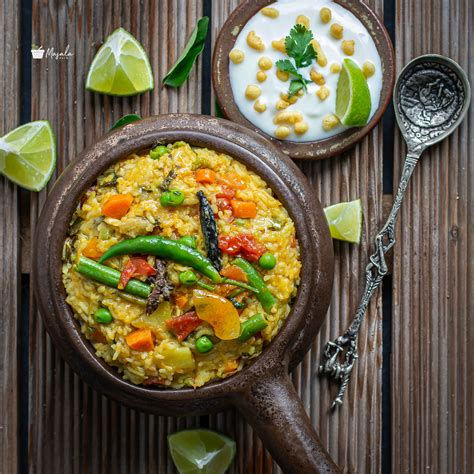 Vegetable Masala Khichdi | Moong Dal Khichdi Recipe - Masalakorb