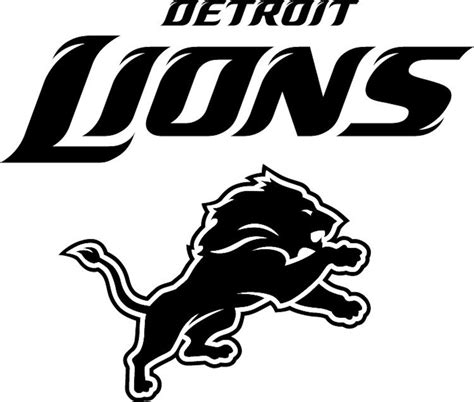 Detroit Lions Logo Stencil Cliparts Co - vrogue.co