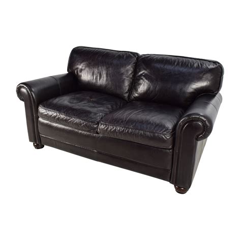 82% OFF - Bob's Discount Furniture Bob's Furniture Leather Dark Brown ...