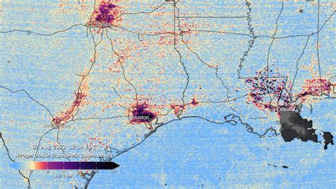 NASA reveals pollution maps gathered by the TEMPO space instrument