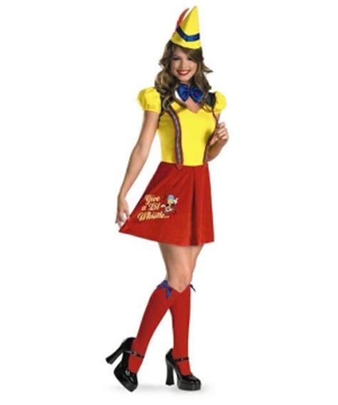 Adult Sassy Pinocchio Disney Costume - Women Costumes