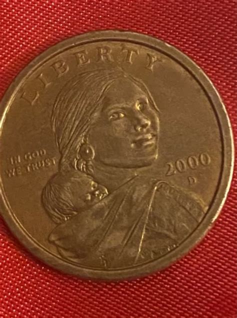 RARE 2000 D Sacagawea dollar coin | Etsy