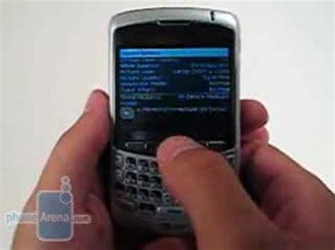 RIM BlackBerry Curve 8300 Review - YouTube