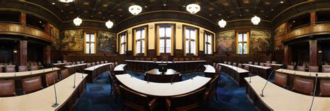 Rotterdam city hall council chamber 360 Panorama | 360Cities