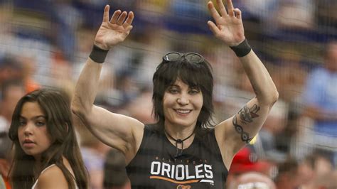 Joan Jett cheers on Orioles at Tropicana Field ahead of Tampa concert