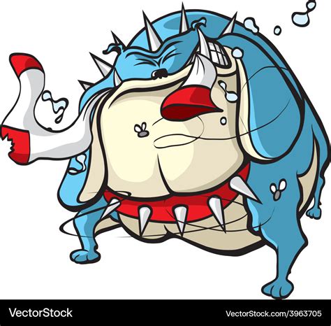 Bad dog Royalty Free Vector Image - VectorStock