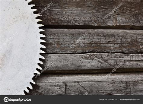 Close Image Old Saw Blade Used Old Fashioned Lumber Mill Stock Photo by ©shutterbug68 215290176