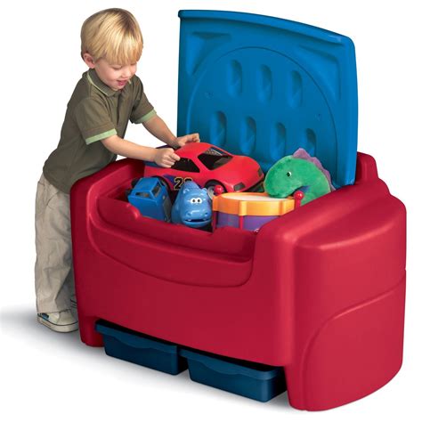Little Tikes Sort 'n Store Toy Chest Storage Organizer Durable Playroom Box | eBay