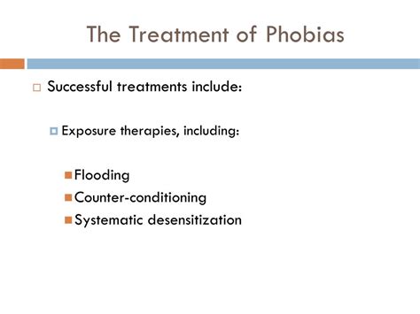 PPT - Treatment of PHOBIAS PowerPoint Presentation, free download - ID:2622405