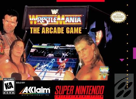 Buy WWF Wrestlemania Arcade Game Super Nintendo - SNES WWF Wrestlemania Arcade Game Super ...