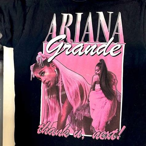 Ariana Grande short sleeve t-shirt merchandise from 2019 Sweetener Tour Graphic Poster Art ...