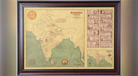 Art meets tech: MapmyIndia Mappls launches The Ramayan Maps | Art-and ...