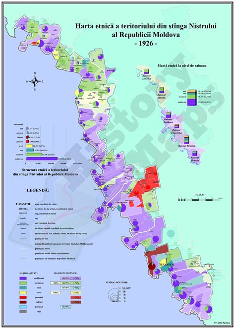 Ethnic map of Transnistria 1926 [3258 × 4565] : MapPorn